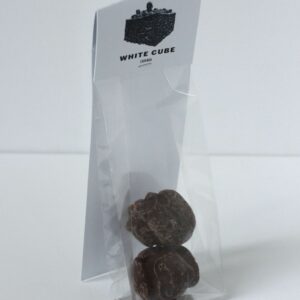 White Cube: Two self-portraits in chocolate