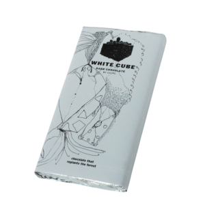 White Cube : tablette de chocolat noir