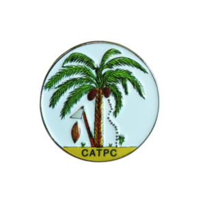 Badge avec le logo CATPC